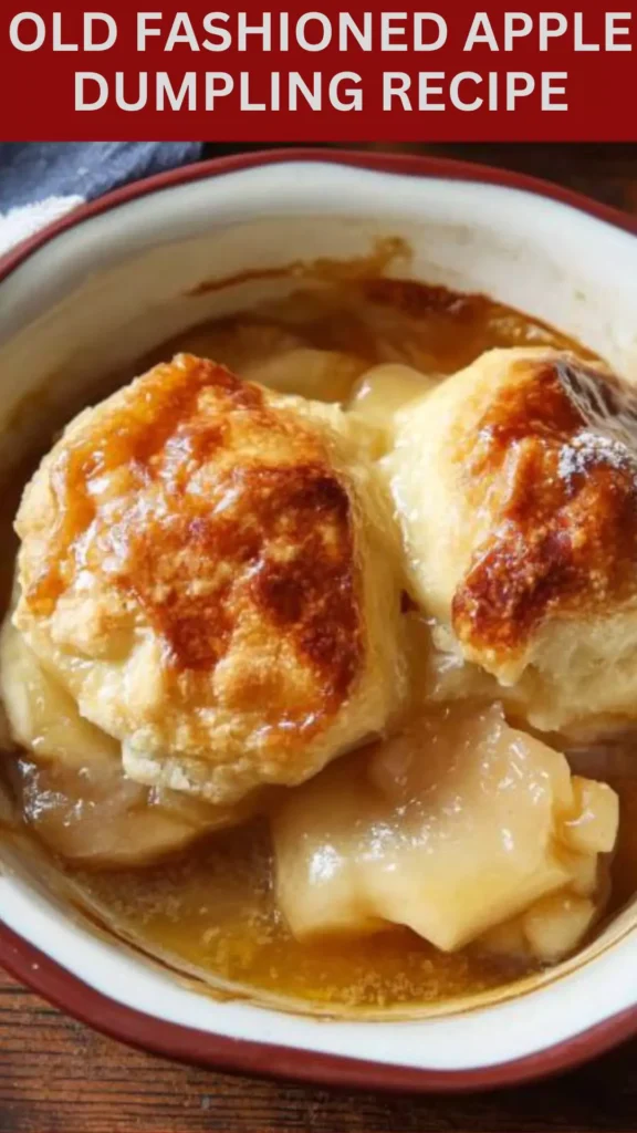 Best Old fashioned apple dumpling recipe
