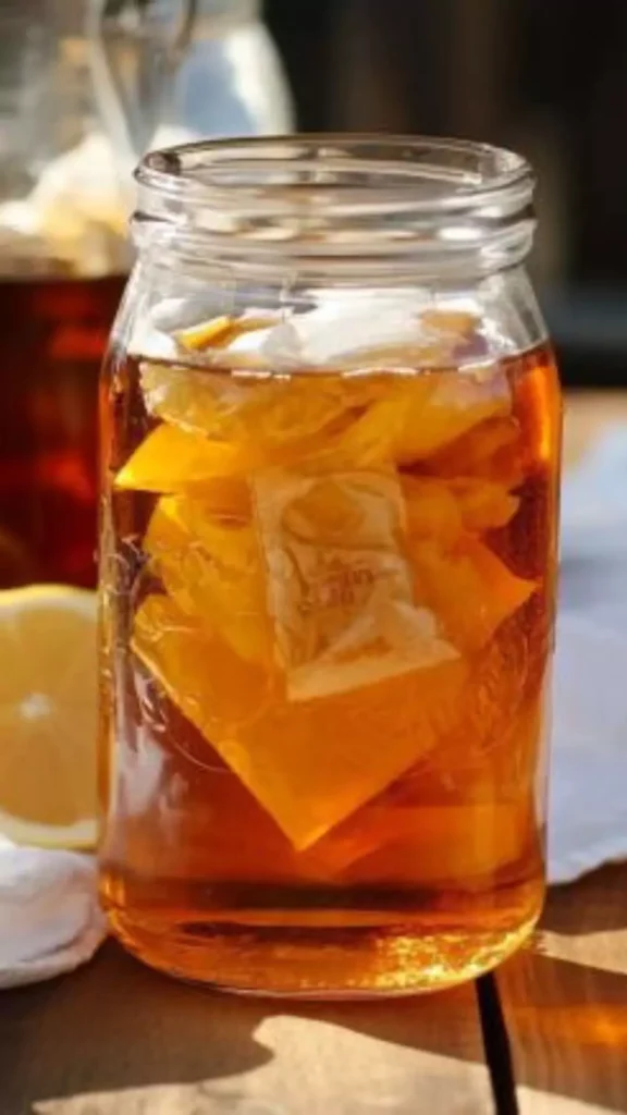 How to make sweet sun tea with lipton tea bags
