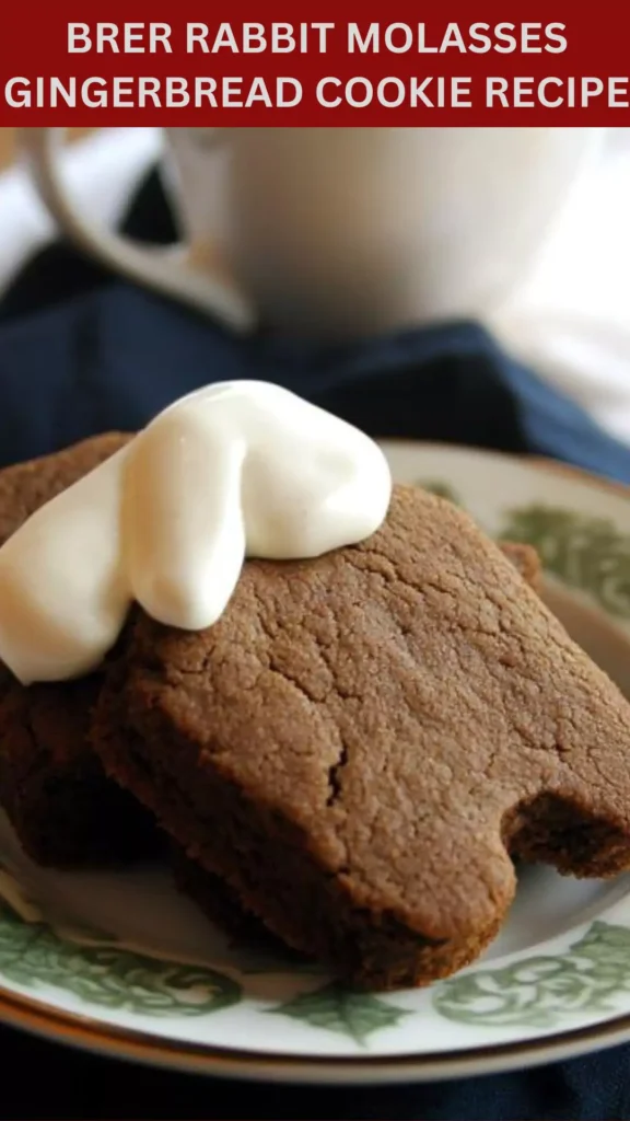 Best Brer rabbit molasses gingerbread cookie recipe
