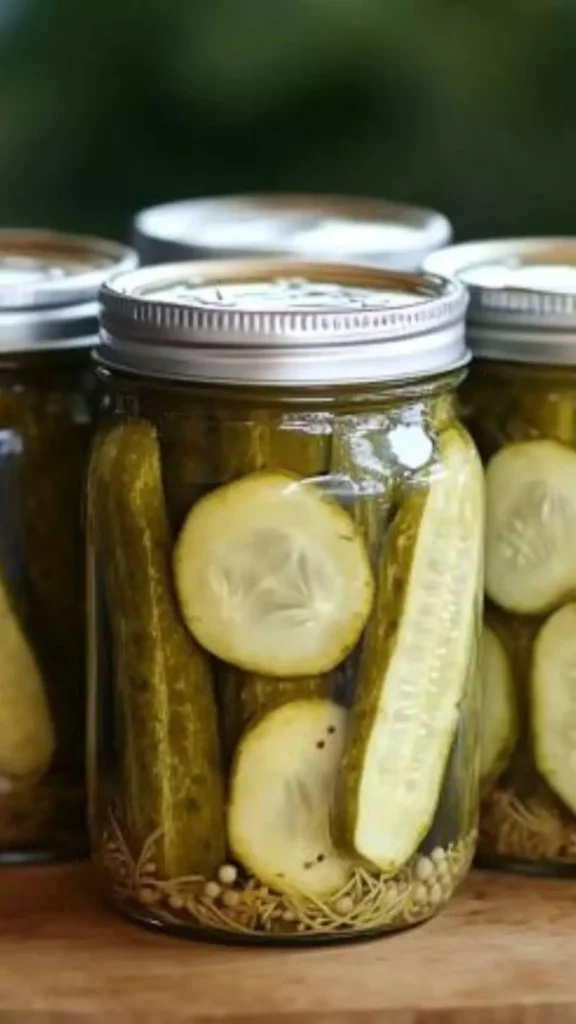 Easy Old fashioned canned dill pickle recipe
