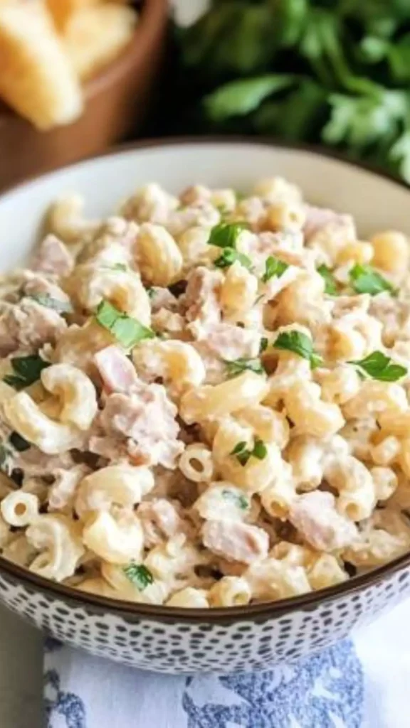 Easy Simple tuna macaroni salad
