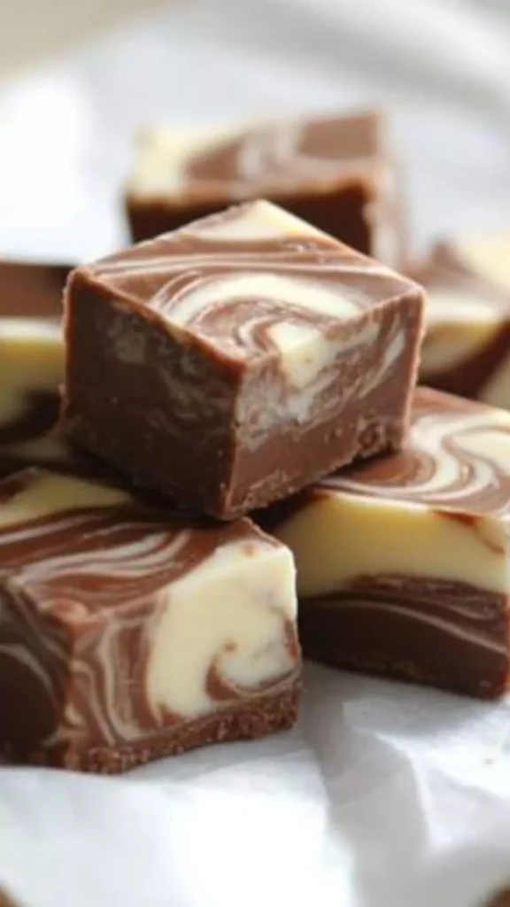 Easy Swirl fudge recipe
