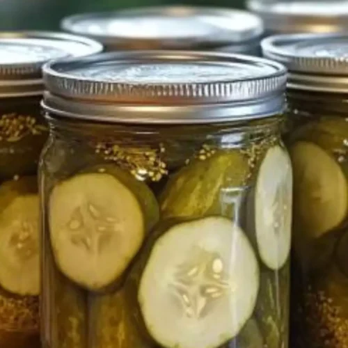 Old fashioned canned dill pickle recipe