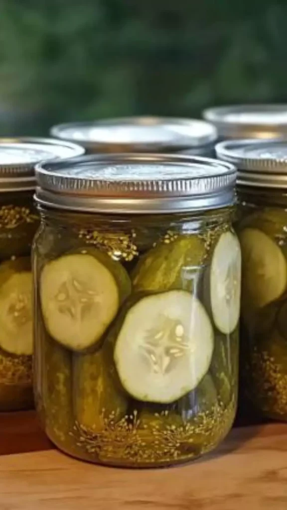 Old fashioned canned dill pickle recipe
