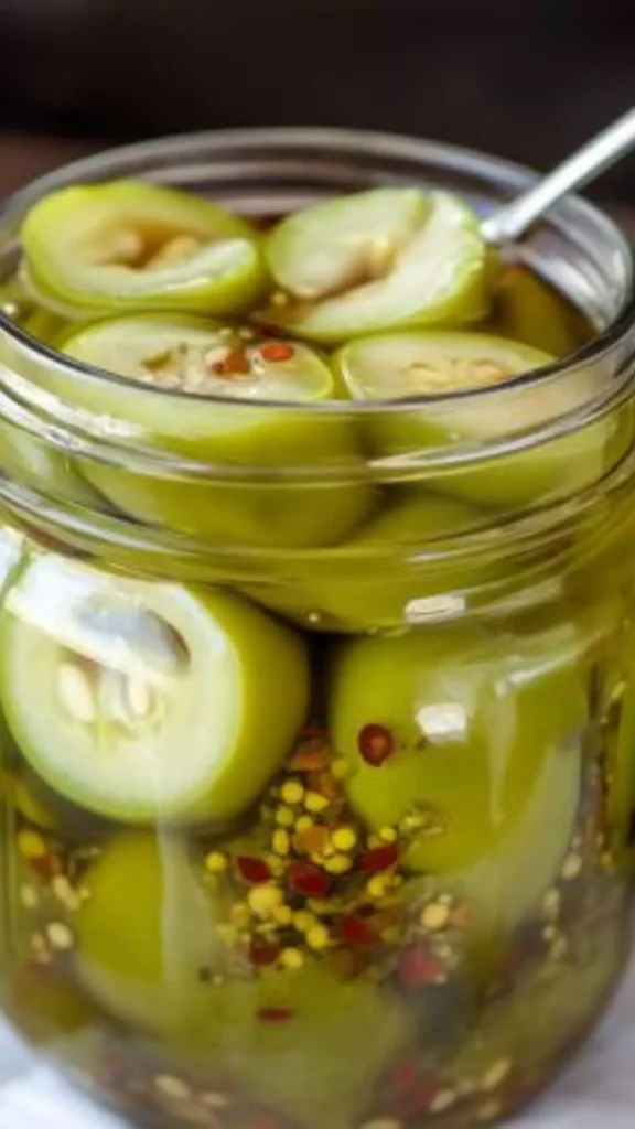 old fashioned pickled green tomatoes recipe
