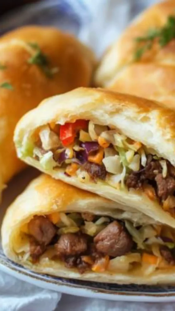 Beef And Cabbage Piroshki Recipe
