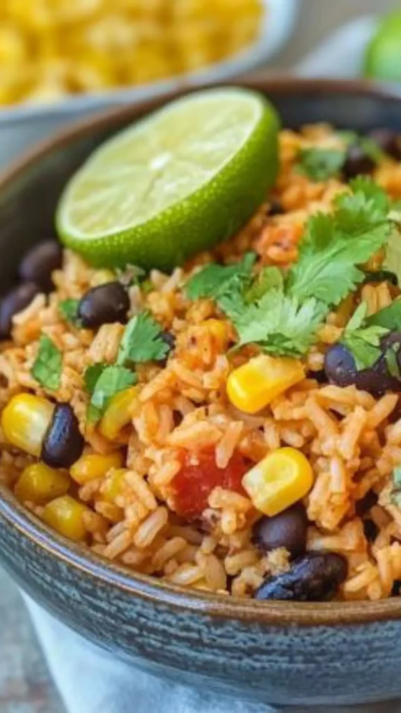 Easy Mexican Rice With Black Beans And Corn