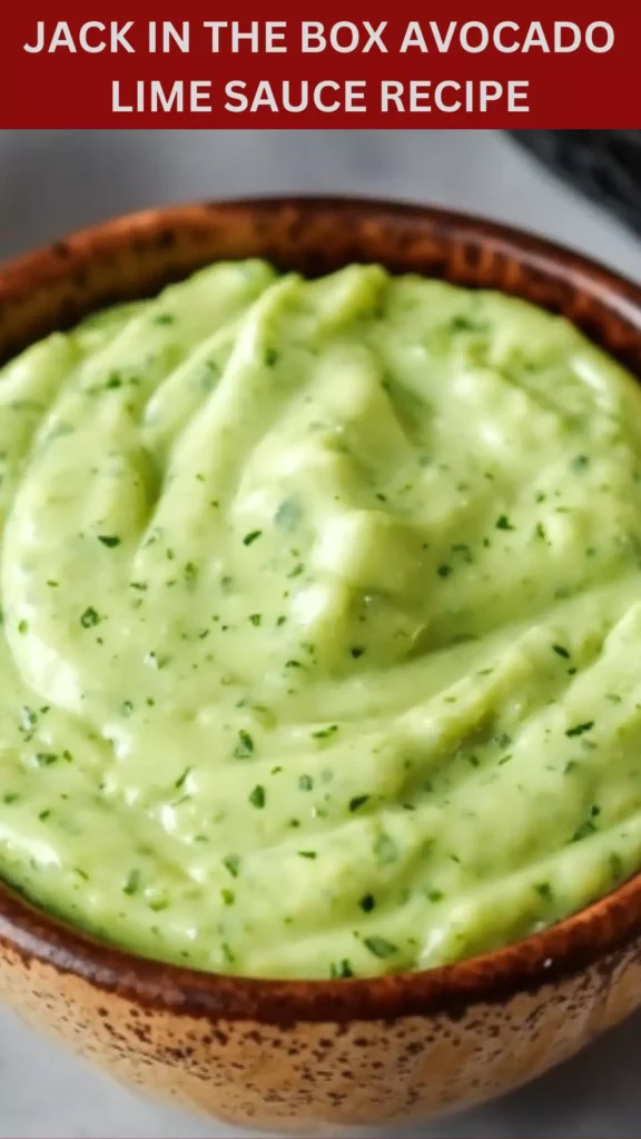 Best Jack In The Box Avocado Lime Sauce Recipe
