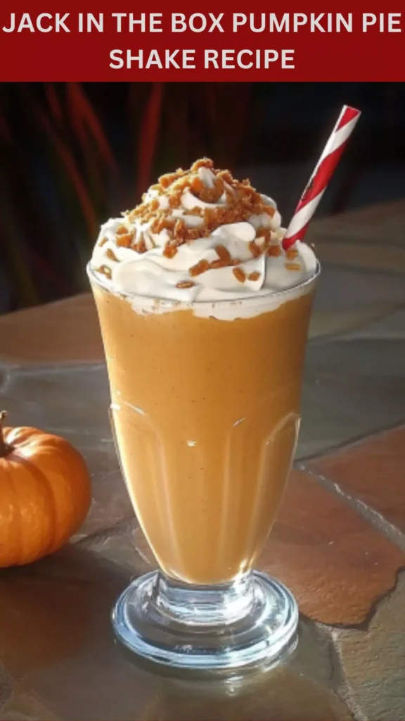 Best Jack In The Box Pumpkin Pie Shake Recipe
