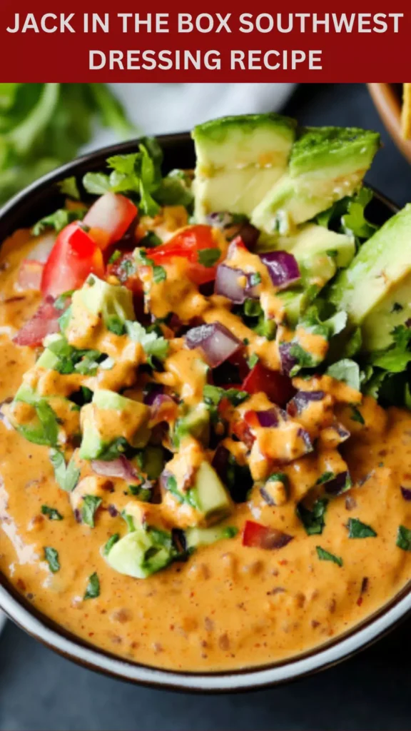 Best Jack In The Box Southwest Dressing Recipe
