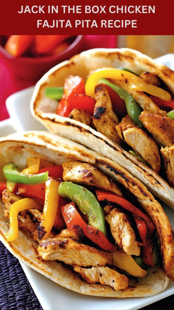 Best Jack In The Box Chicken Fajita Pita Recipe
