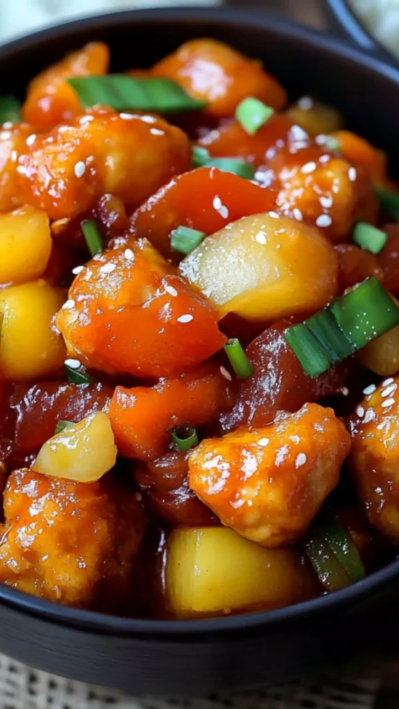 Easy Chinese Sweet And Sour Chicken Recipe
