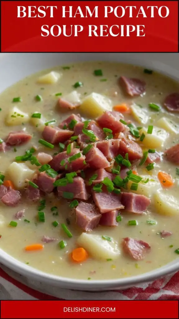 Best Ham Potato Soup Recipe