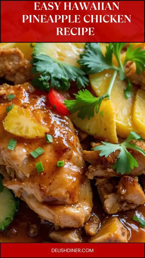 Easy Hawaiian Pineapple Chicken Recipe Easy Hawaiian Pineapple Chicken Recipe