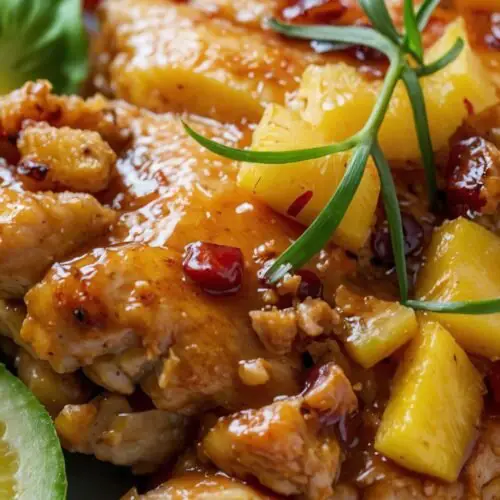 Easy Hawaiian Pineapple Chicken Recipe copycat