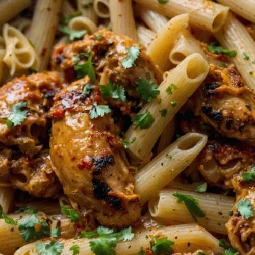 how to make spicy chicken chipotle pasta recipe