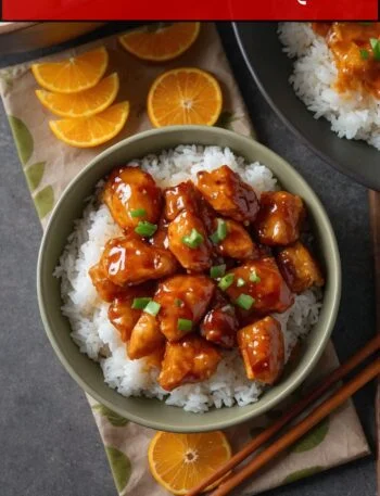 3 Ingredient Orange Chicken with Orange Marmalade BBQ