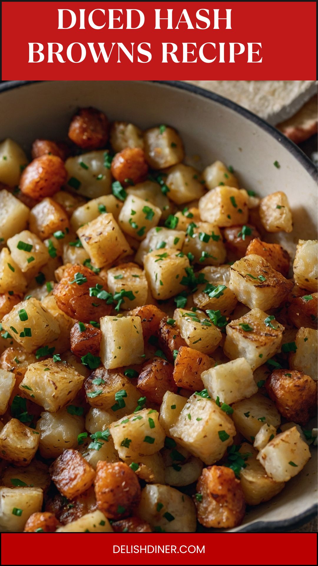 Diced Hash Browns Recipe - Delish Diner - Delish Diner