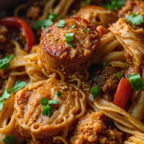 How to make Easy Cajun Jambalaya Pasta Recipe