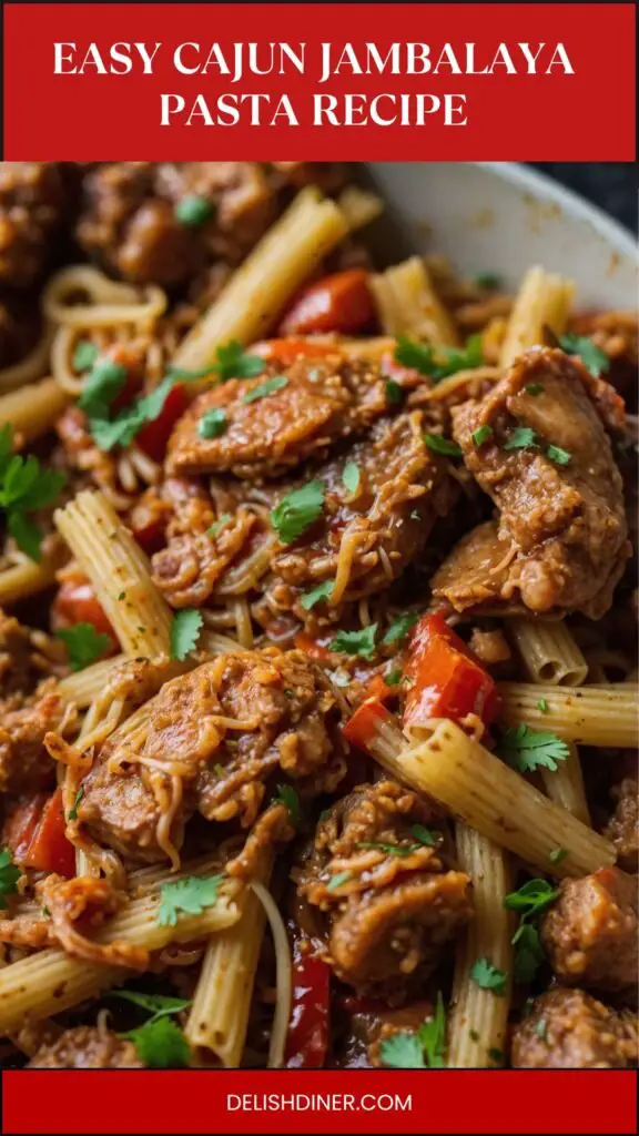 Easy Cajun Jambalaya Pasta Recipe Easy Cajun Jambalaya Pasta Recipe