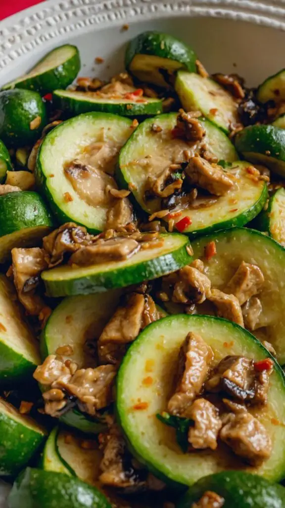 How to make Panda Express Zucchini Mushroom Chicken