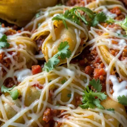 Taco Stuffed Shells copycat Recipe