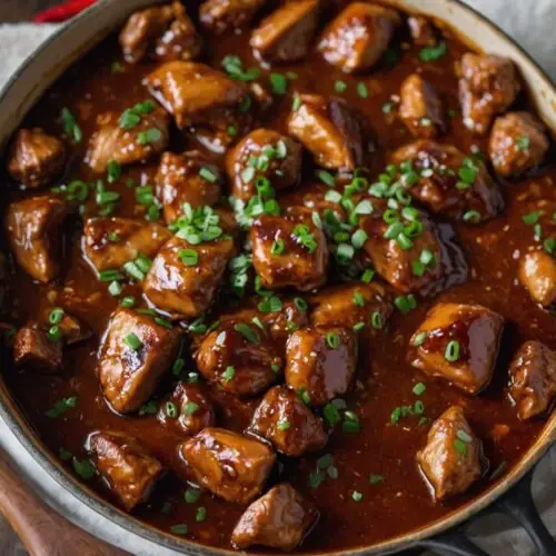how to make Easy Bourbon Chicken