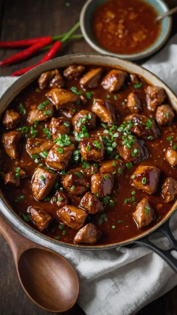 how to make Easy Bourbon Chicken how to make Easy Bourbon Chicken
