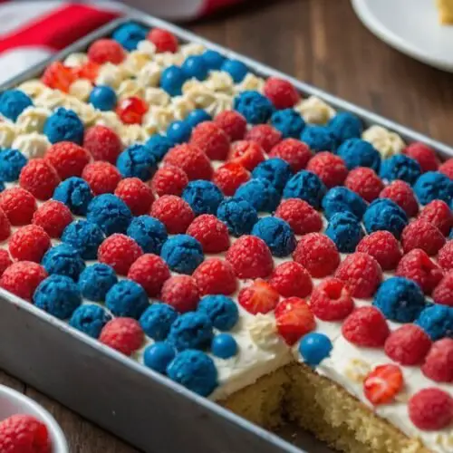 how to make american flag cake Recipev