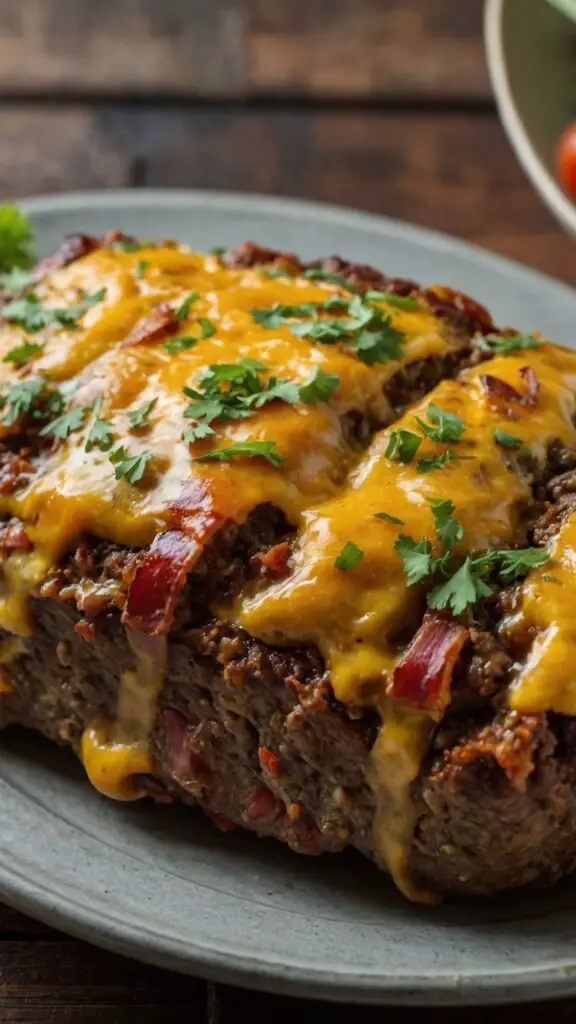 bacon cheeseburger meatloaf copycat recipe bacon cheeseburger meatloaf copycat recipe