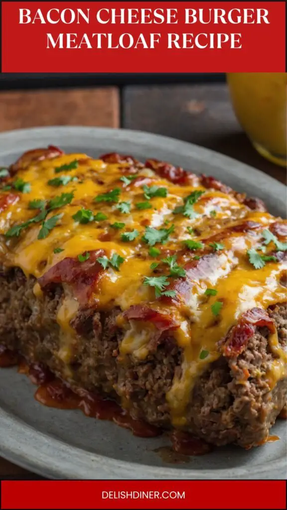 bacon cheeseburger meatloaf recipe bacon cheeseburger meatloaf recipe
