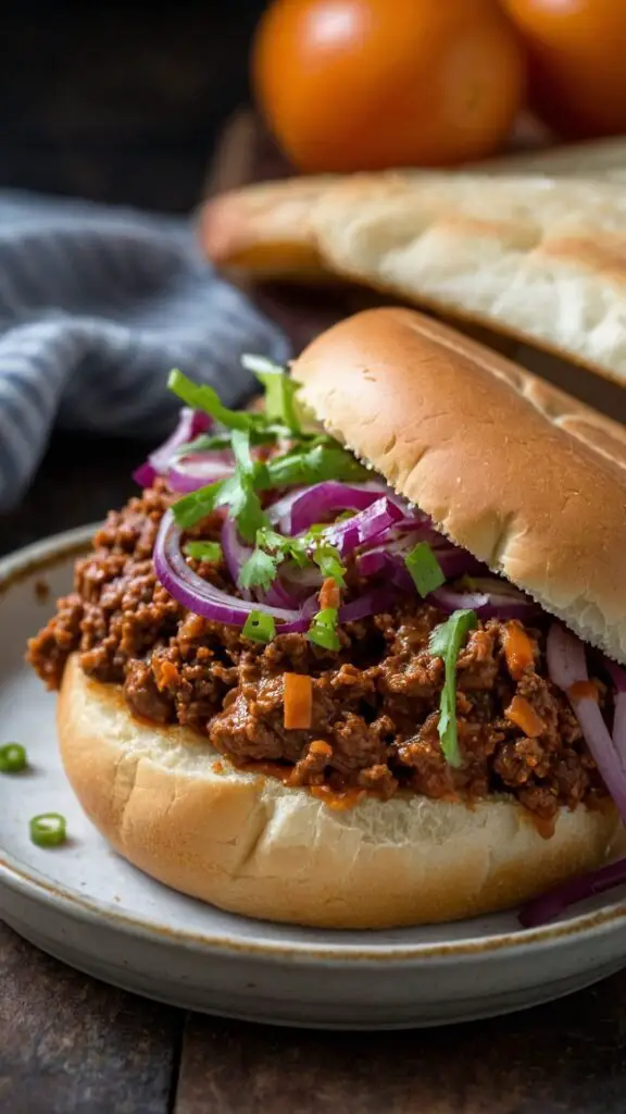 how to make bbq beef sloppy joes