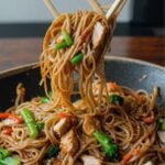 chicken lo mein