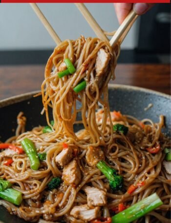 chicken lo mein