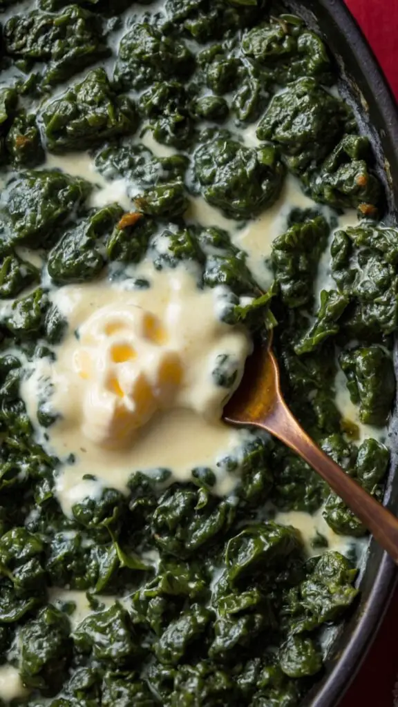  Classic Steakhouse Creamed Spinach copycat  Recipe 
