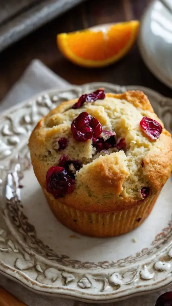 how to make cranberry orange muffins