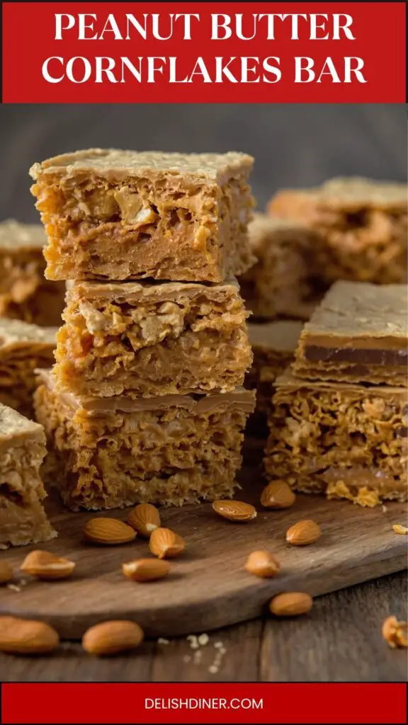 peanut butter cornflakes bar