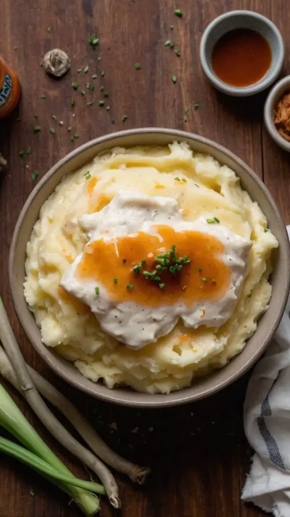 peyes Mashed Potatoes and Gravy recipe peyes Mashed Potatoes and Gravy recipe