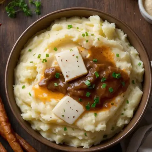 how to make peyes Mashed Potatoes and Gravy