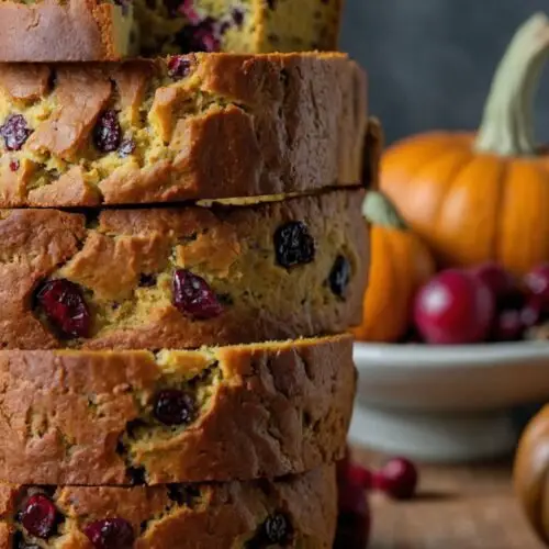 pumpkin cranberry bread copycat recipe