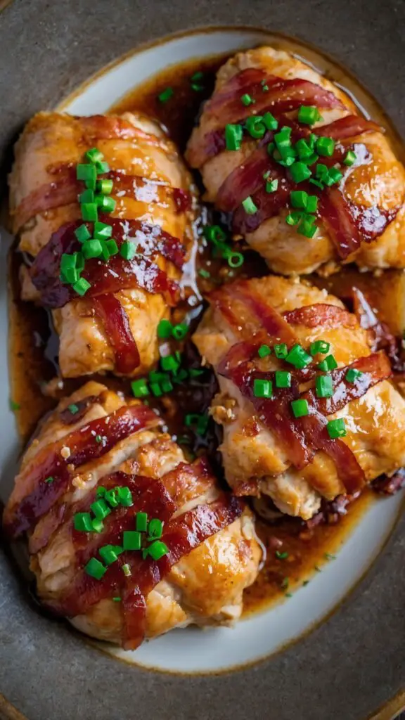 slow cooker bacon brown sugar garlic chicken copycat recipe