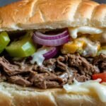 slow cooker philly cheese steak sandwiches Recipe