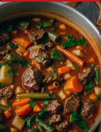 Vegetable Beef Stew Recipe