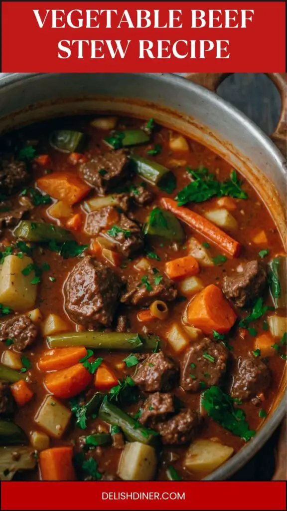 Vegetable Beef Stew Recipe Vegetable Beef Stew Recipe