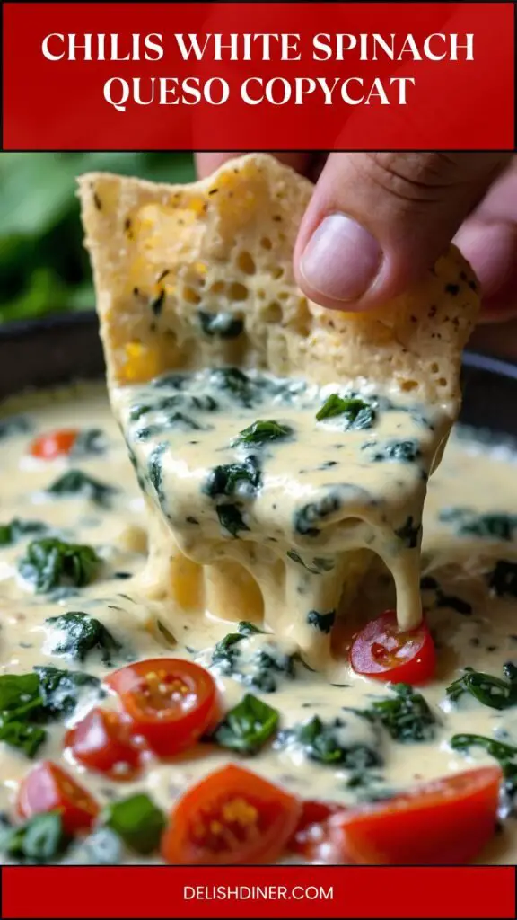 chilis white spinach queso copycat chilis white spinach queso copycat
