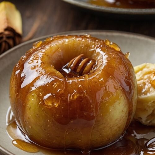 how to make honey roasted apples recipe