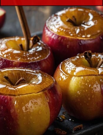 honey roasted apples Recipe