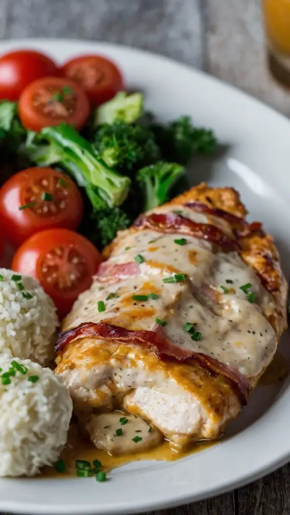 how to make baked bacon ranch chicken 