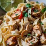 chicken tequila fettuccine