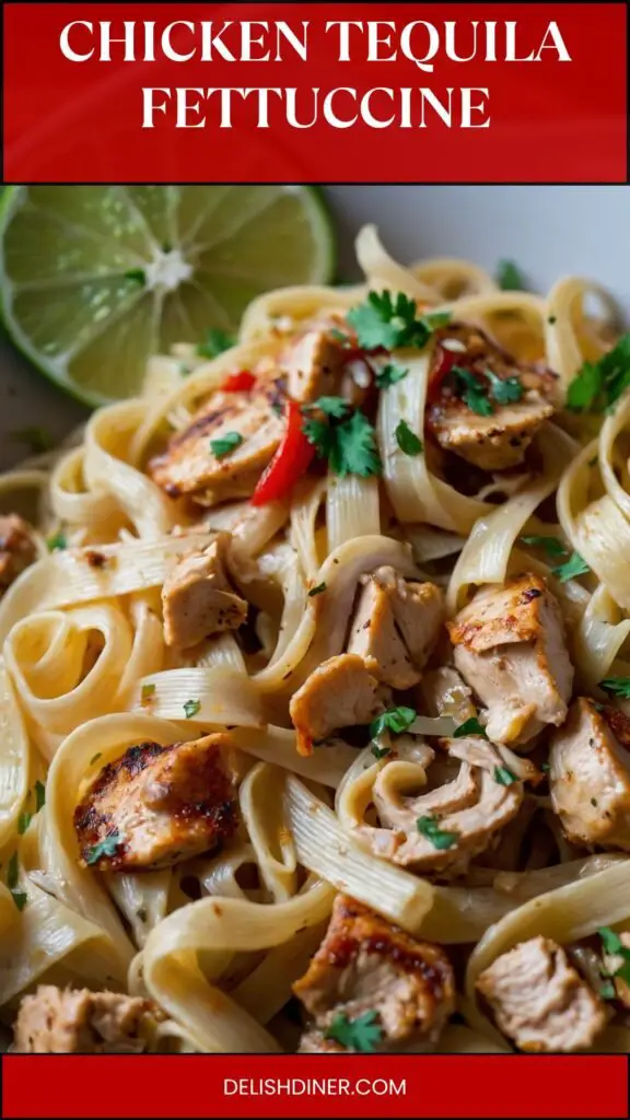chicken tequila fettuccine